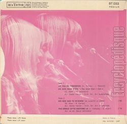 [Pochette de Un peu de tendresse (Sylvie VARTAN) - verso]