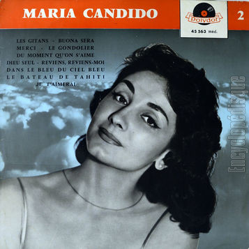 [Pochette de Les gitans, Buena sera, Dieu seul… (Maria CANDIDO)]