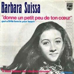 [Pochette de Donne un petit peu de ton cœur (Barbara SUISSA)]