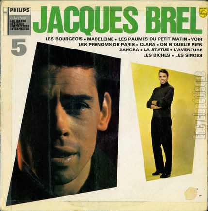 [Pochette de 5 (Compilation) (Jacques BREL)]