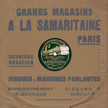 [Pochette de On a l’bguin pour Clestin / Pour tre un jour aim de toi (78 tours  Samaritaine )]