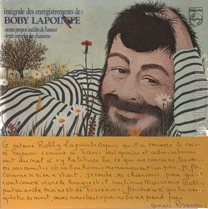 [Pochette de Intgrale des enregistrements de Boby Lapointe (Boby LAPOINTE)]