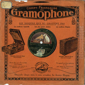 [Pochette de Paul Whiteman et son orchestre -  Mon homme / ?  (Gramophone K)]