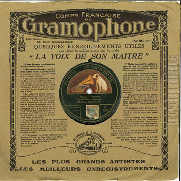 [Pochette de Ivy / Wana (Gramophone K)]