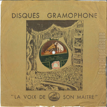 [Pochette de Chansonnette / Liza (Gramophone K) - verso]