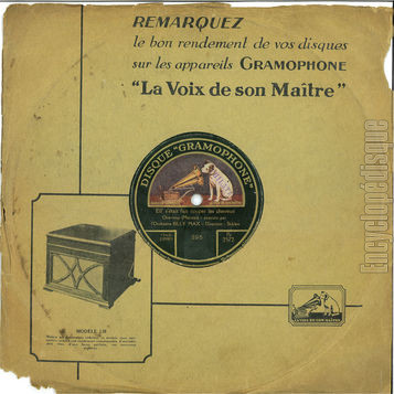 [Pochette de Elle s’tait fait couper les cheveux / After the storm (Gramophone K)]