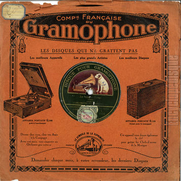 [Pochette de L’orchestre du gramophone -  Y’a un truc qui marchera toujours / La vipre  (Gramophone K)]