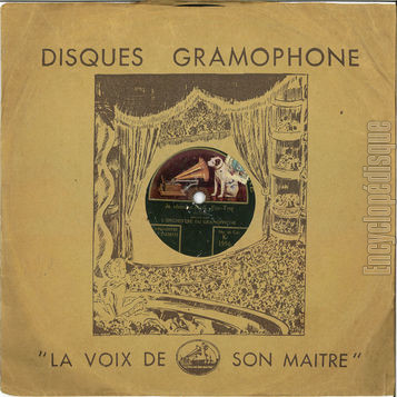 [Pochette de L’orchestre du gramophone -  Caresses / Je cherche papa  (Gramophone K)]