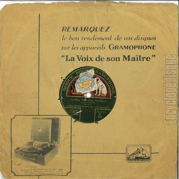 [Pochette de L’orchestre symphonique du gramophone -  Mary / Cordoba  (Gramophone K)]