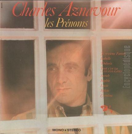 [Pochette de Les Prnoms (Charles AZNAVOUR)]