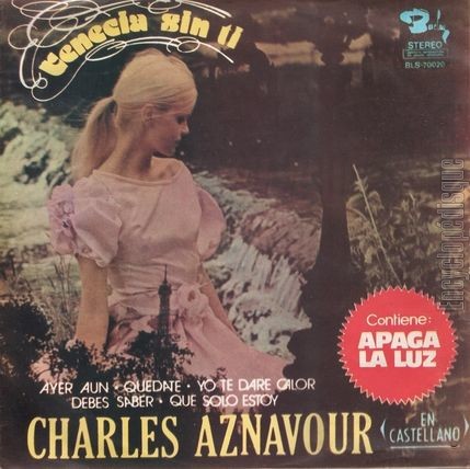 [Pochette de Venecia sin t (Charles AZNAVOUR)]