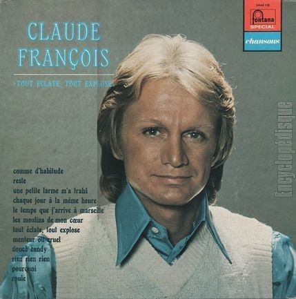 [Pochette de Tout clate tout explose (Claude FRANOIS)]