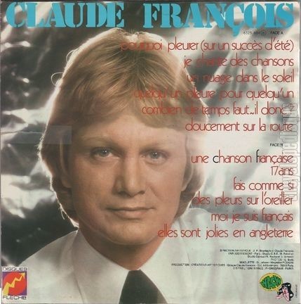 [Pochette de Pourquoi pleurer (Sur un succs d’t) (Claude FRANOIS) - verso]