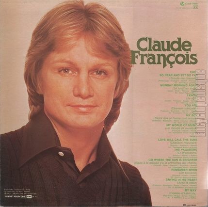 [Pochette de Claude Franois chante en anglais (Claude FRANOIS) - verso]