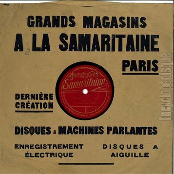 [Pochette de Feuilles du matin / Le torrent (78 tours  Samaritaine )]