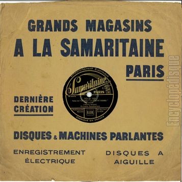 [Pochette de Toi et moi (78 tours  Samaritaine )]