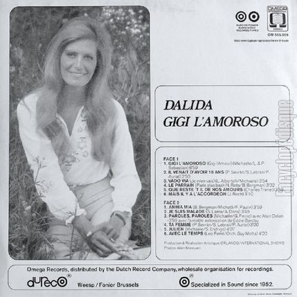 [Pochette de Gigi l’amoroso (DALIDA) - verso]