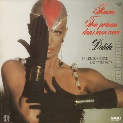 [Pochette de Femme - Ton prnom dans mon cœur (DALIDA) - verso]