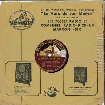 [Pochette de Jack Galiardin -  O va-t-on, Suzon / La java des pompons rouges  (Gramophone K)]