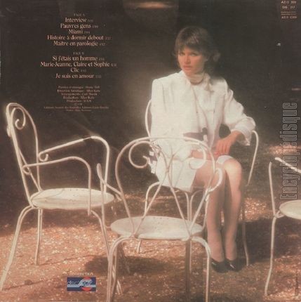 [Pochette de S j’tais un homme (Diane TELL) - verso]