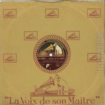 [Pochette de Yvonne Brothier -  Chant d’amour indien / Menuet de la minute  (Gramophone K)]