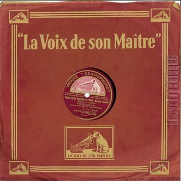 [Pochette de Arthur / Paris sera toujours Paris (Maurice CHEVALIER)]