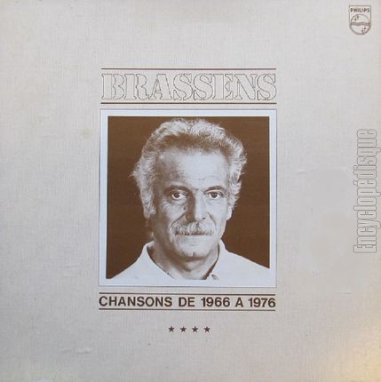 [Pochette de Chansons de 1966  1976 (Georges BRASSENS)]