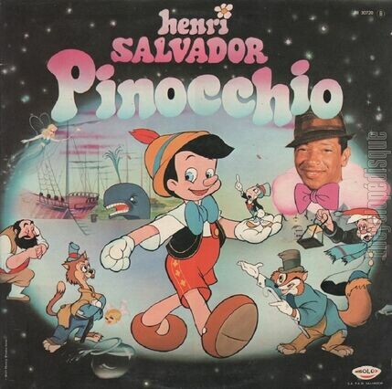 [Pochette de Pinocchio (Henri SALVADOR)]