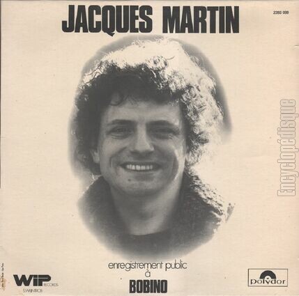 [Pochette de Bobino (Jacques MARTIN)]