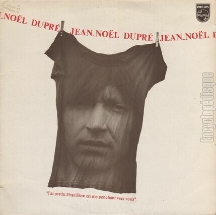 [Pochette de J’ai perdu l’quilibre en me penchant vers vous (Jean-Nol DUPR)]