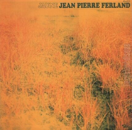 [Pochette de Jaune (Jean-Pierre FERLAND)]