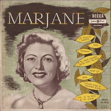 [Pochette de Songs in french (MARJANE)]