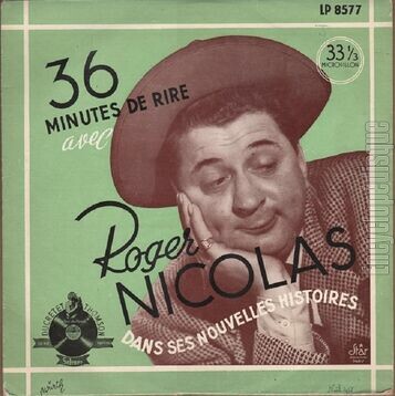 [Pochette de 36 minutes de rire avec Roger Nicolas (Roger NICOLAS)]