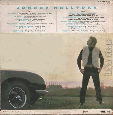 [Pochette de Johnny (Johnny HALLYDAY) - verso]