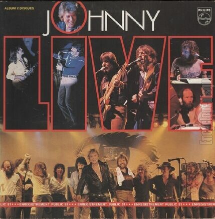 [Pochette de Johnny Live (Johnny HALLYDAY)]