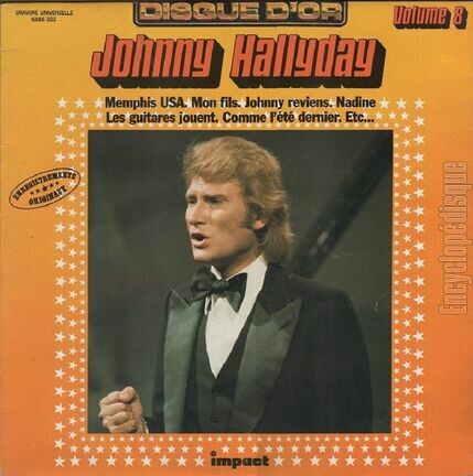 [Pochette de Disque d’or volume 8 (Johnny HALLYDAY)]