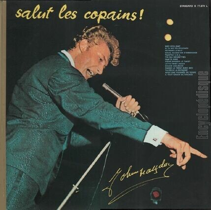 [Pochette de Salut les copains (Johnny HALLYDAY)]