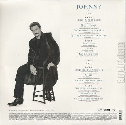 [Pochette de Johnny (Johnny HALLYDAY) - verso]