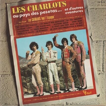 [Pochette de Au pays des pesetas… et d’autres aventures (Les CHARLOTS)]