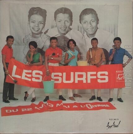 [Pochette de Les Surfs  l’Olympia (Les SURFS)]