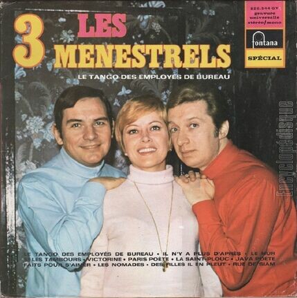 [Pochette de Le tango des employs de bureau (Les 3 MNESTRELS)]