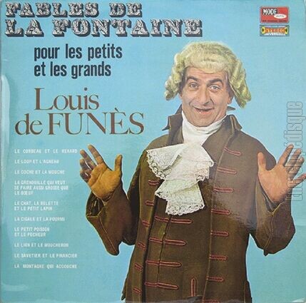 [Pochette de Fables de La Fontaine pour les petits et les grands (Louis DE FUNS)]