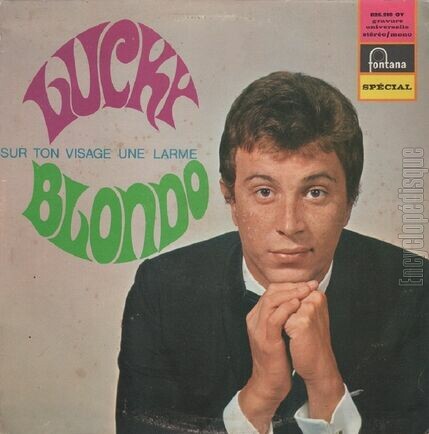 [Pochette de Sur ton visage une larme (Lucky BLONDO)]