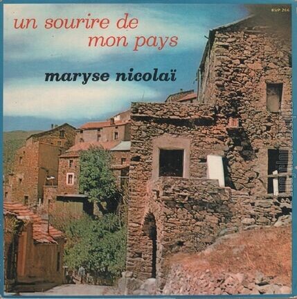 [Pochette de Un sourire de mon pays (Maryse NICOLA)]