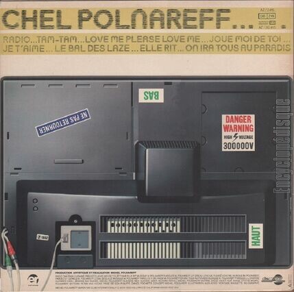 [Pochette de Show tl 82 / Public (Michel POLNAREFF) - verso]