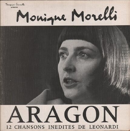 [Pochette de Aragon - 12 chansons indites de Lonardi (Monique MORELLI)]