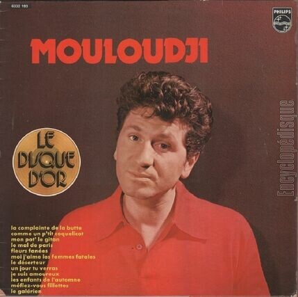 [Pochette de Le disque d’or (MOULOUDJI)]