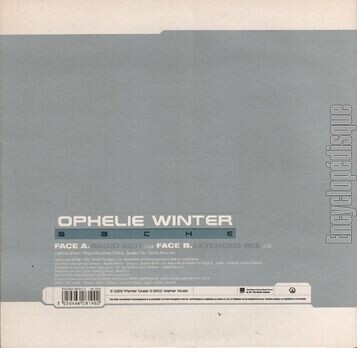 [Pochette de Sache (Ophlie WINTER) - verso]