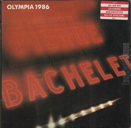 [Pochette de Olympia 1986 (Pierre BACHELET)]