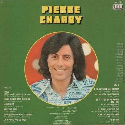 [Pochette de Nous, Amoureux, Toi et moi… (Pierre CHARBY) - verso]